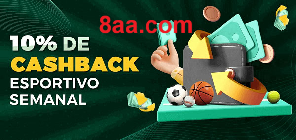 10% de bônus de cashback na 8aa