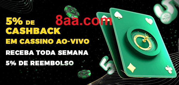 Promoções do cassino ao Vivo 8aa